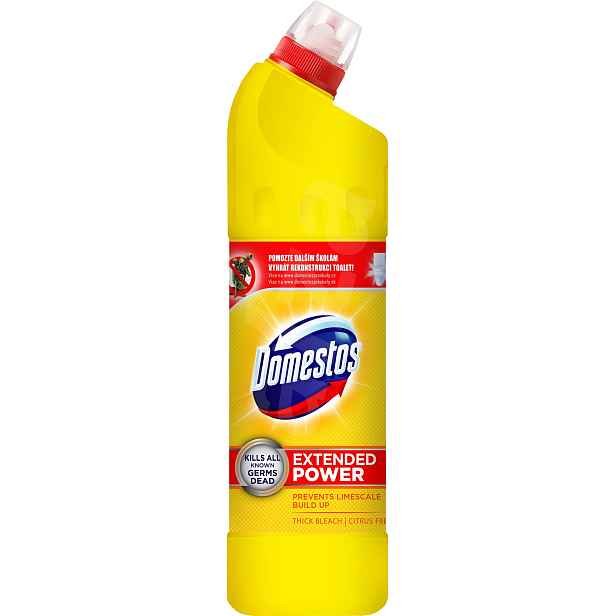 Domestos 750ml Citrus Fresh žlutý