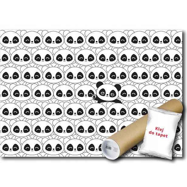 Fototapeta Flizelina Medvídci Panda Medvídci 416x254