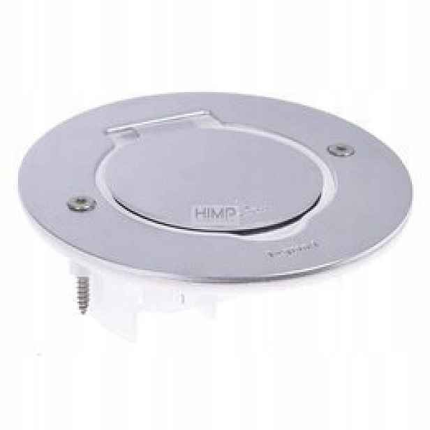 Kryt podlahového otvoru kulatý Inox