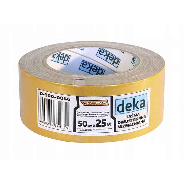 Oboustranná Vyztužená Páska Gold Strong 50*25 D-300-0046