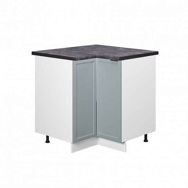 Vicco ROHOVÁ SKŘÍŇKA Fame-Line Světle modrošedá 80.5 cm , PD Antracit