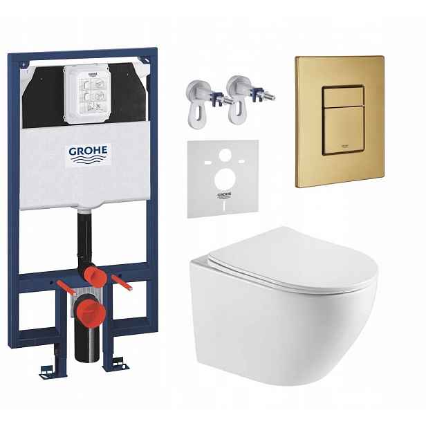 7v1 Wc Set, Stelaz Grohe Slim Wc Mísa Tornado Imprese Tlačítko