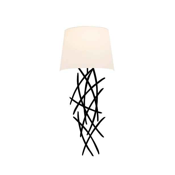 Opviq Nástěnná lampa Asaf I bílá