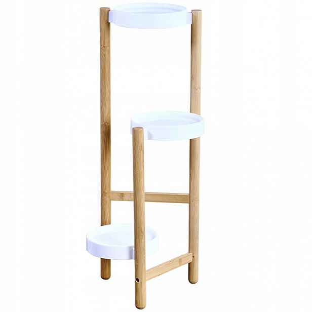 Stojan na květiny 3 květináče 70 cm Držák Na Květináč Víceúrovňový Skandinávský