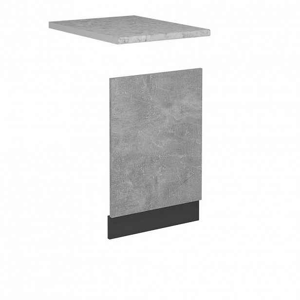 Vicco PŘEDNÍ PANEL R-Line Beton 45 cm , PD Mramor