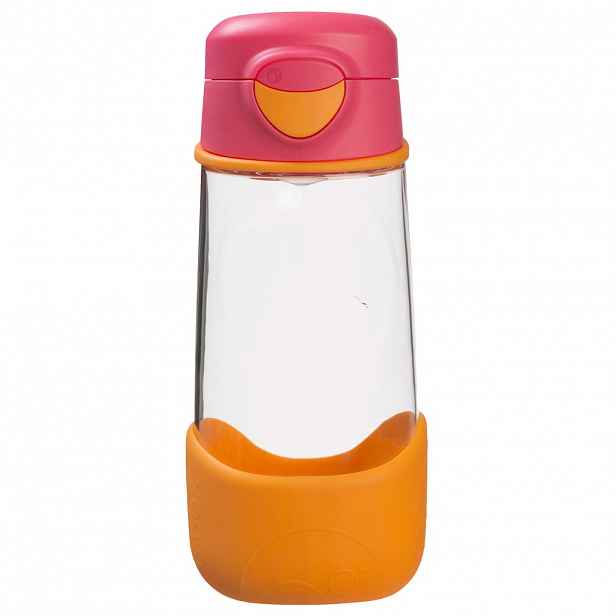 b.box Sport lahev na pití 450 ml varianta: růžová/oranžová