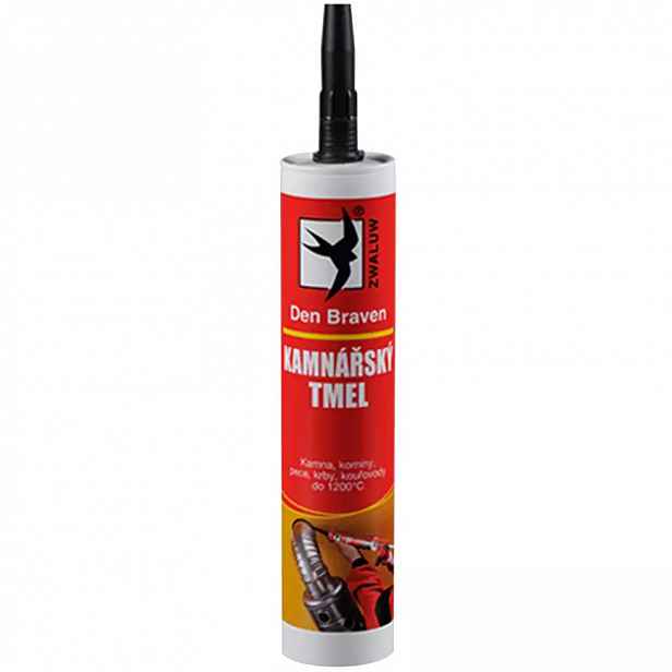 Kamnářský tmel Den Braven 310 ml černý