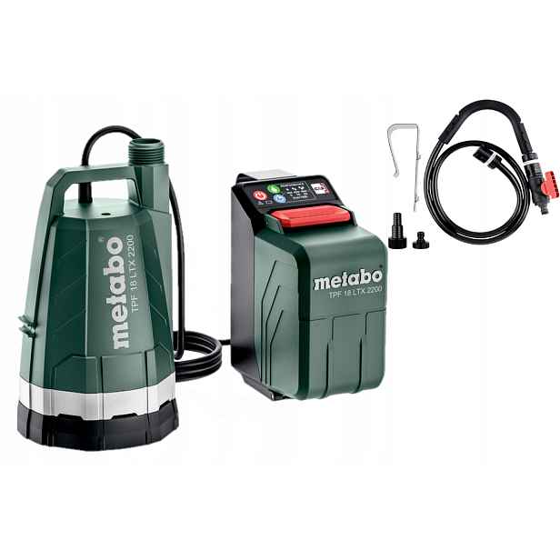 Metabo Tpf 18 Ltx 2200 2200 l/h Ponorné čerpadlo