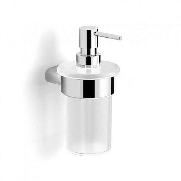 Dávkovač mýdla Swiss Aqua Technologies Simply R chrom/mléčné sklo SATDSIMR99