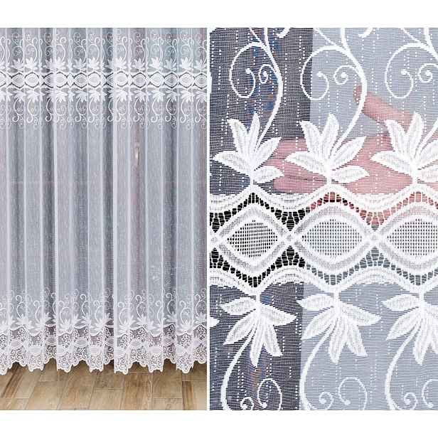 Jowita záclona Vzor 018960 300 x 200 cm (hotová) s lemováním