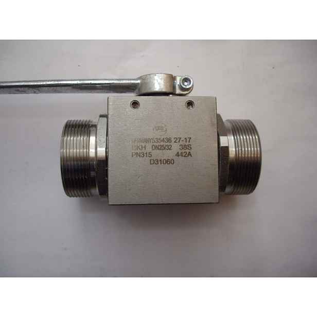 Plynový ventil DN25/32 PN315 nerezová ocel