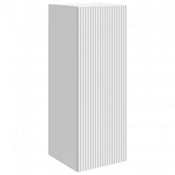 vidaXL Nástěnná skříň 33 x 34,5 x 90 cm Kompozitní dřevo Bílá