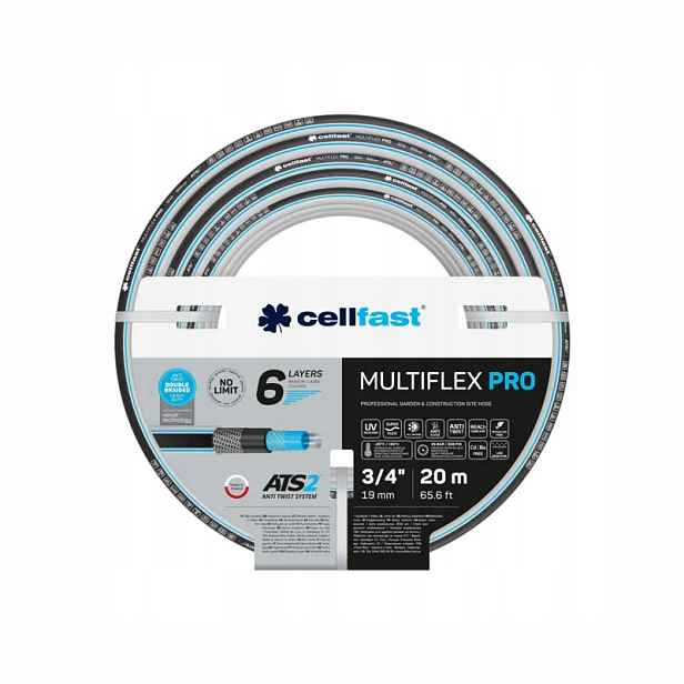 Cellfast Hadice – 6-vrstvá Multiflex Pro 3/4" 20 m 13-820