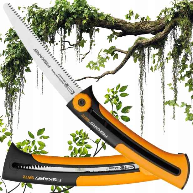 Fiskars SW72 Xtract Výsuvná Pila Na Větve 16 CM Ergonomická Zahradní Malá