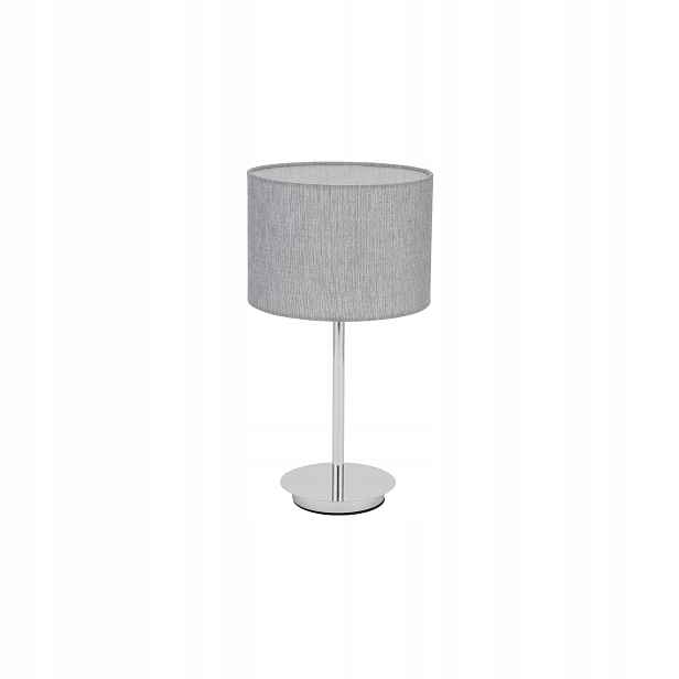 Nowodvorski Hotel Mood stolní lampa šedá chrom E27 1x10W
