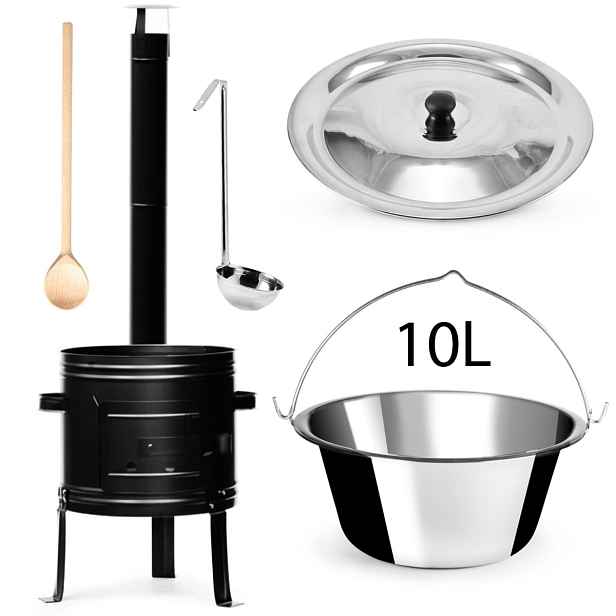 Perfect Home Set-16 Kotlíková souprava 10 L, 5 ks