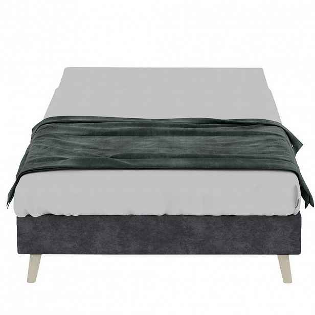 Redom POSTEL 90/200 cm s pevnou konstrukcí a moderním minimalistickým designem, Šedá