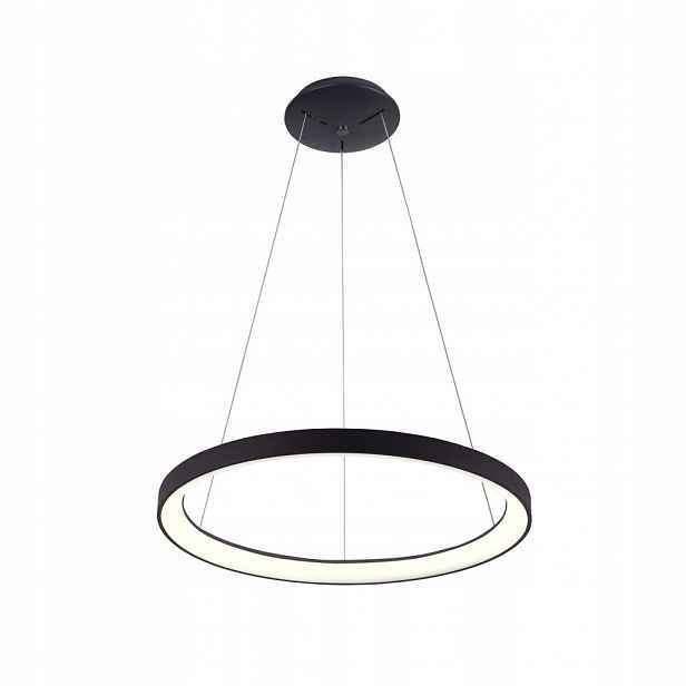 Závěsné Stropní Svítidlo Led Vico Moderní černá 38W Převis 150cm Italux
