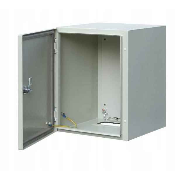 Kovová skříň s montážní deskou (400x400x250) IP65 Incobex-Elplast