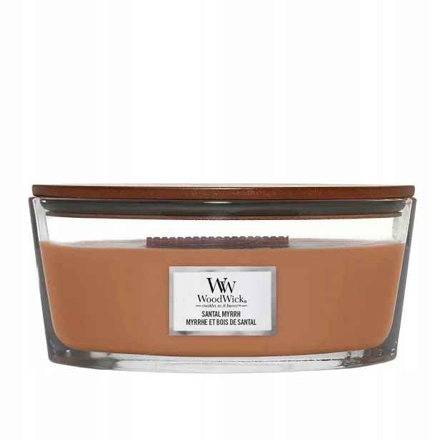 Svíčka Hearthwick Santal Myrrh WoodWick