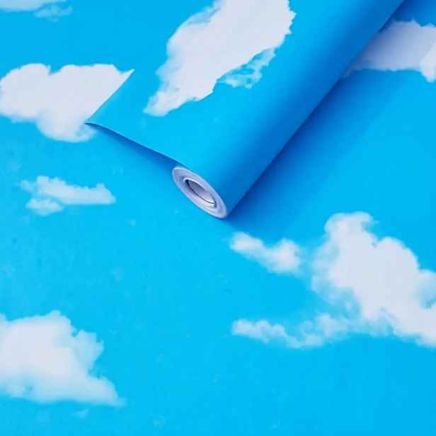 TEMU 1 Role Samolepicí Tapety PVC Voděodolné Odnímatelné Nálepky na Strop, Kuchyňské Skříňky, Stůl, Renovace Nábytku, Dekorace Stěn v Ložnici, Snadná