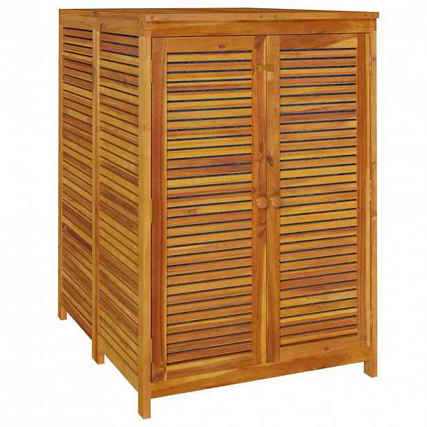 vidaXL Zahradní úložný box 70 x 87 x 104 cm masivní akáciové dřevo