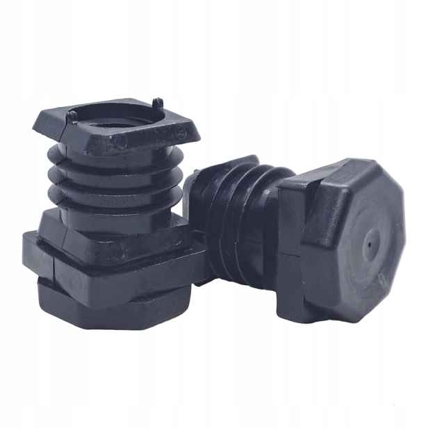10 x čtvercový regulátor výšky 40x40, tloušťka stěny profilu 1,0-2,0 mm