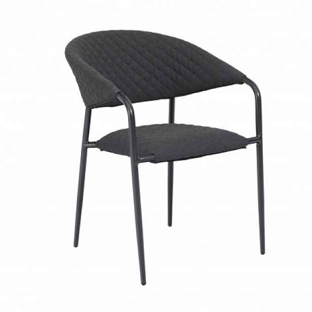 Doppler Melia LIKA-TEX® antracit - luxusní zahradní křeslo - Rozbalené zboží (N557)