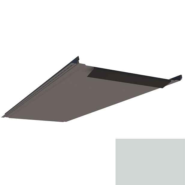 Krytina plechová LINEDEK 485 Flat SP 25 LESK 2G330 světle stříbrná BentCut