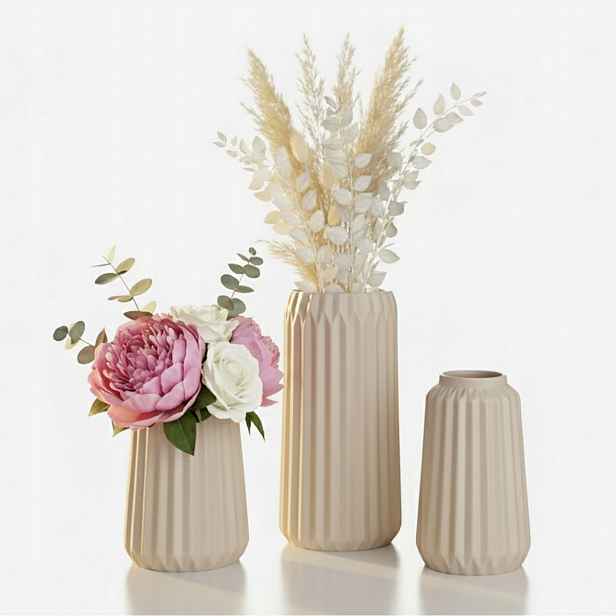 Váza Relaxdays z keramiky 20 cm