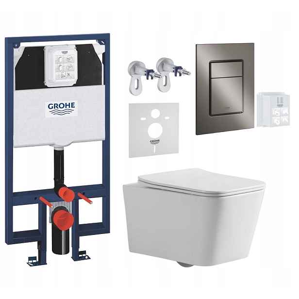 7v1 Wc Set, Stelaz Grohe Slim Wc Mísa Tornado Imprese Tlačítko