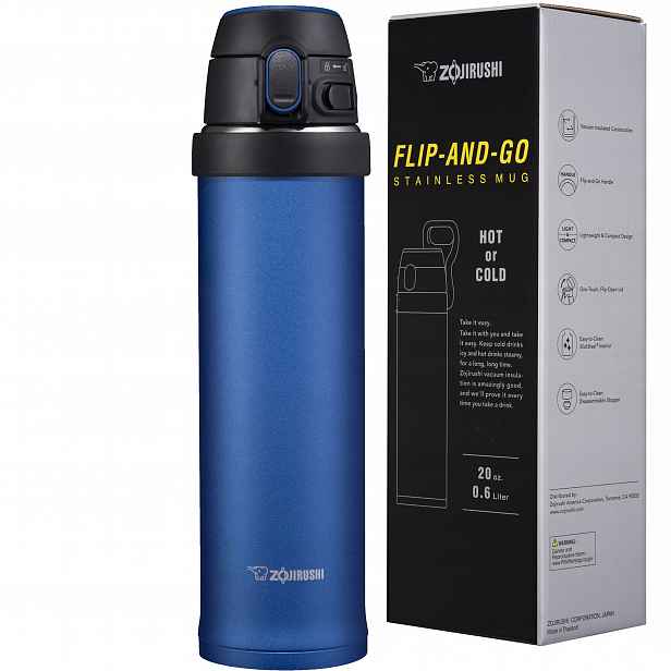 Termohrnek termoska Zojirushi QAF60-AK 0,6L na nápoje