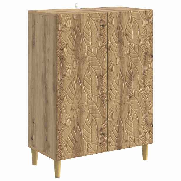 vidaXL Servírovací skříň Dub artisan 66 x 34,5 x 90 cm