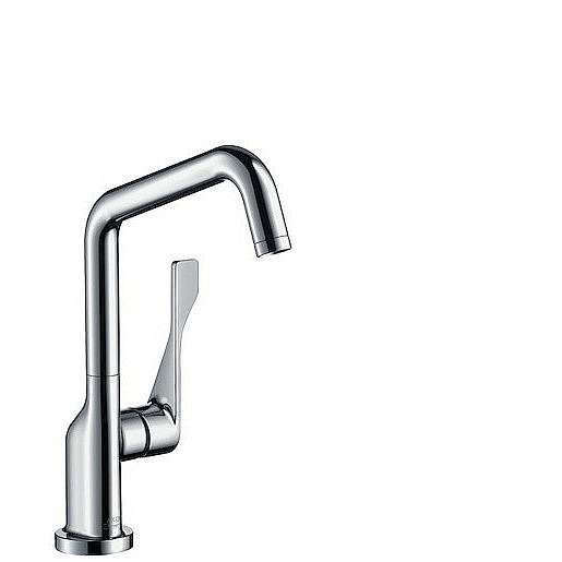 Dřezová baterie Hansgrohe Axor Citterio s otočným raménkem vzhled nerezu 39850800