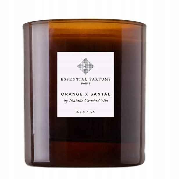 Essential Parfums Oranžová X Santal Vonná Svíčka 270 G