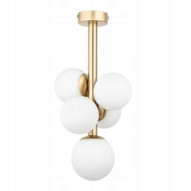 Stropní nástěnné svítidlo Perla Lux Zlatá 5 zdrojů G9 Ocel Sigma Lighting