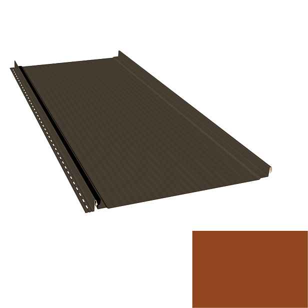 Krytina plechová LINEDEK 485 Micro SP 25 LESK 2M604 cihlová