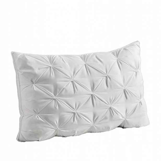 Polštář Dort 70×70 cm antialergický, bavlněný, měkký, bílý, na spaní