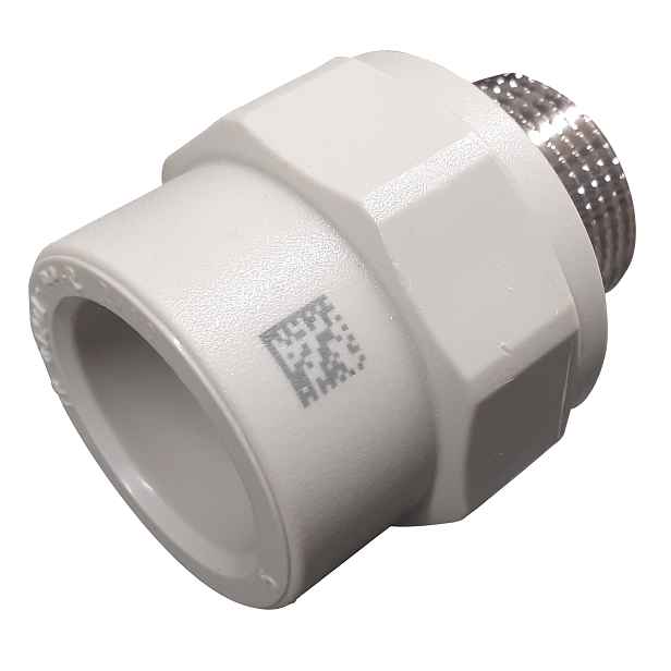 Přechodka Pipelife PP-R MZV 25 mm × 3/4" vnější závit