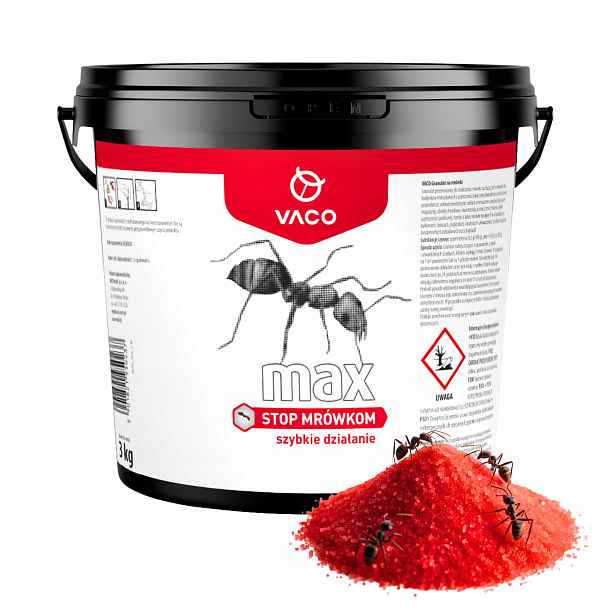 Silný prášek proti mravencům Vaco Max 3 kg