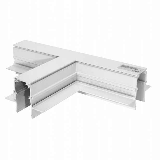 Spojka „t“ pro magnetické kolejnice LL-20D Bílá
