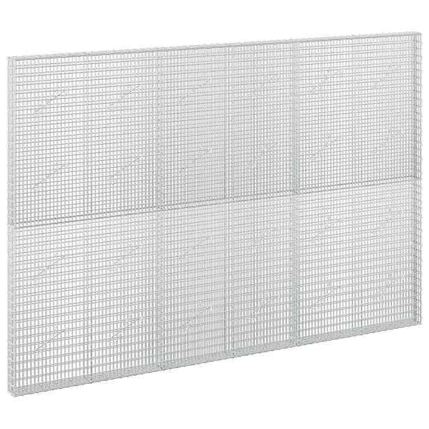 vidaXL Gabion s drátem 5 mm a síťkou 5x2,5 cm 300x10x200 cm