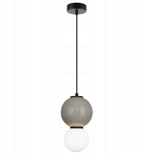 Závěsná lampa, stropní Led lišta bílo-šedá nad stůl Pieve S