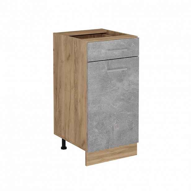 Vicco SPODNÍ SKŘÍŇKA KUCHYŇSKÉ LINKY R-Line Beton 40 cm bez pracovní desky