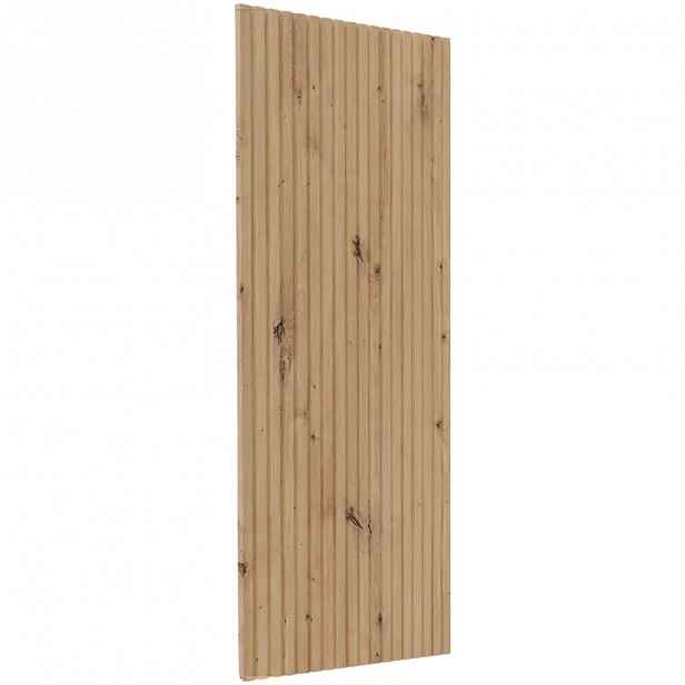 Kuchyňská dvířka Luxeo F14-G45(100) rýhované dub