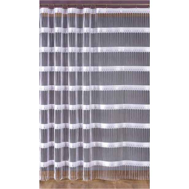 Mg Záclona Šňůry Bílé 255X250cm 9741 pol