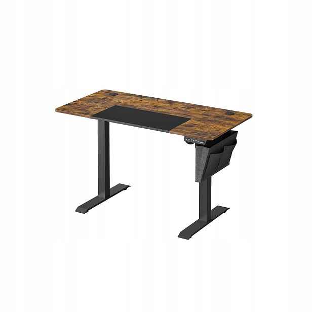 Songmics Elektrický psací stůl 120 x 60 cm nastavitelná výška, 4 paměti