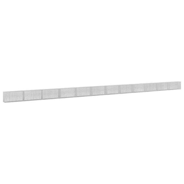 vidaXL Gabion s drátem 5 mm a síťkou 5x2,5 cm 1200x30x50 cm