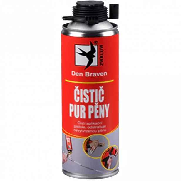 Čistič PUR pěny Den Braven 500 ml