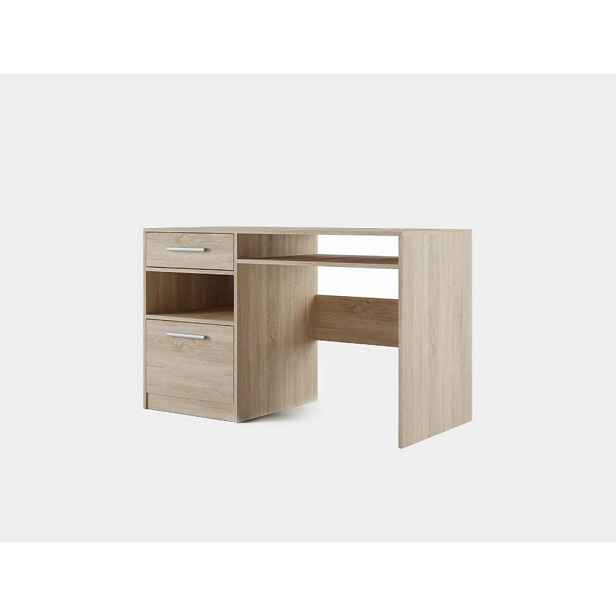 MASSENO PSACÍ STŮL ELISE, 125x58x82 cm, dub Sonoma